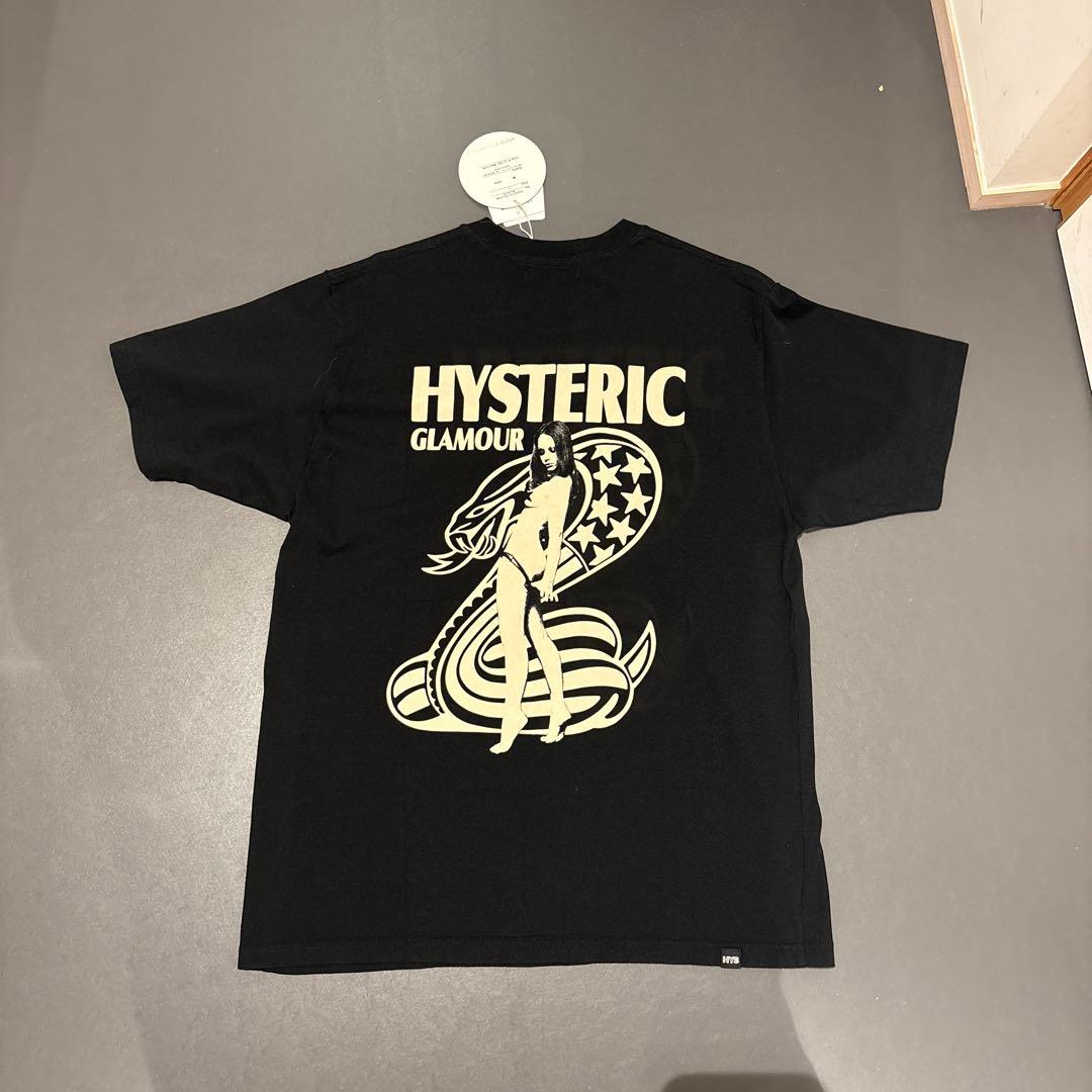 ヒステリックグラマー Tシャツ【US COBRA】黒L