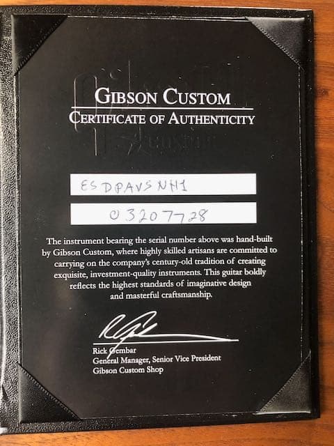 Gibson Custom shop ES-335 （1959年型）