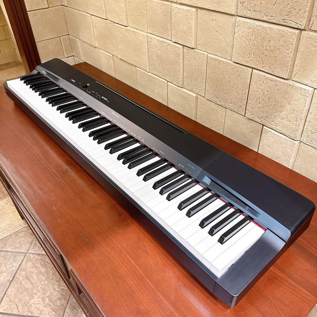 にんCASIO Privia PX-160 電子ピアノ 付属品完備
