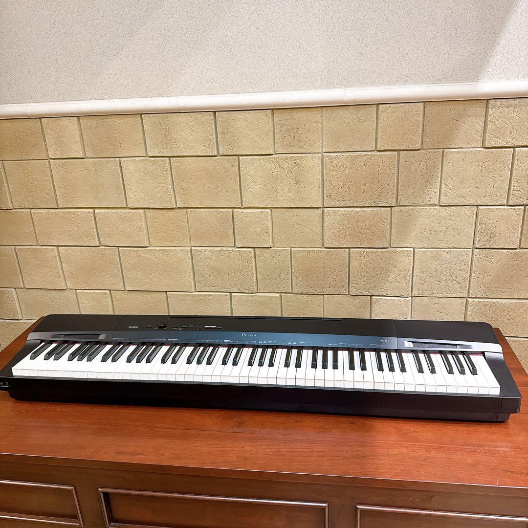にんCASIO Privia PX-160 電子ピアノ 付属品完備