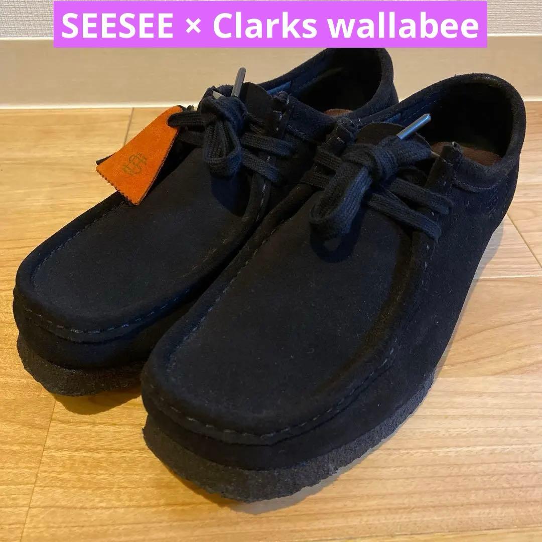 別注SEESEE × Clarks wallabee UK7.5