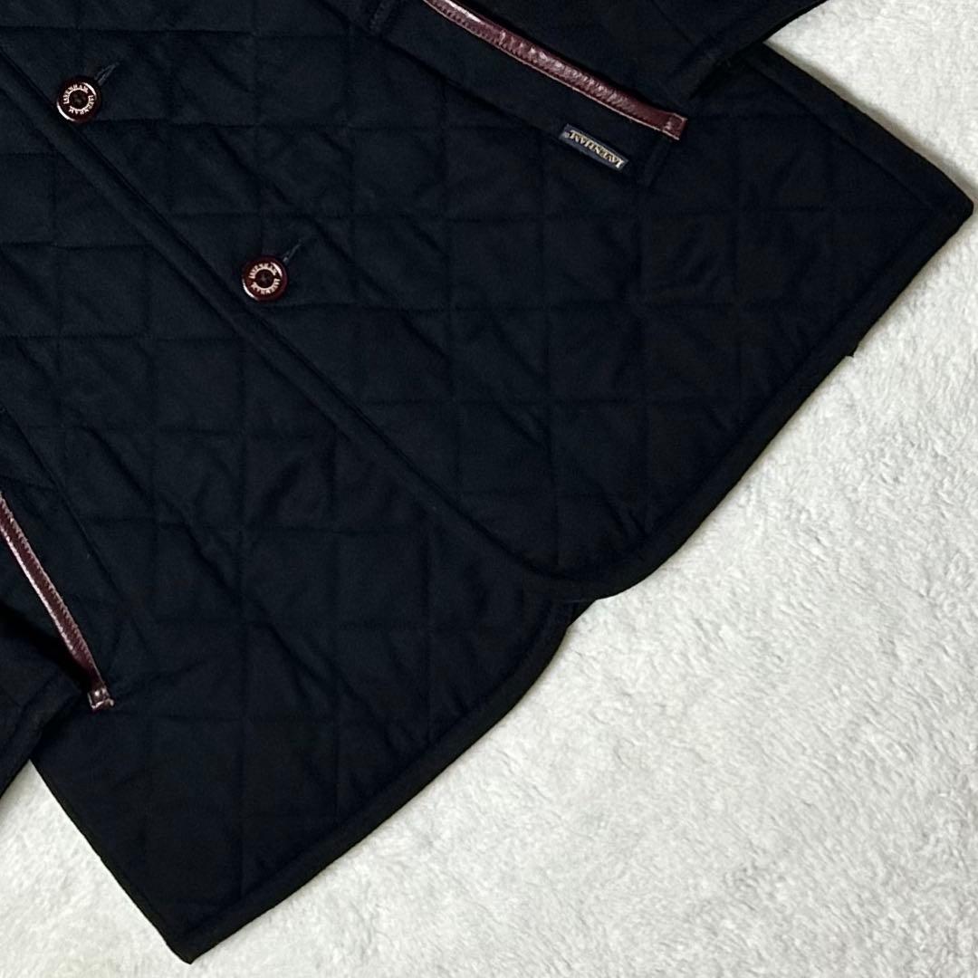 ラベンハム × タケオキクチ 別注 キルティングコート メンズ 38 ウール