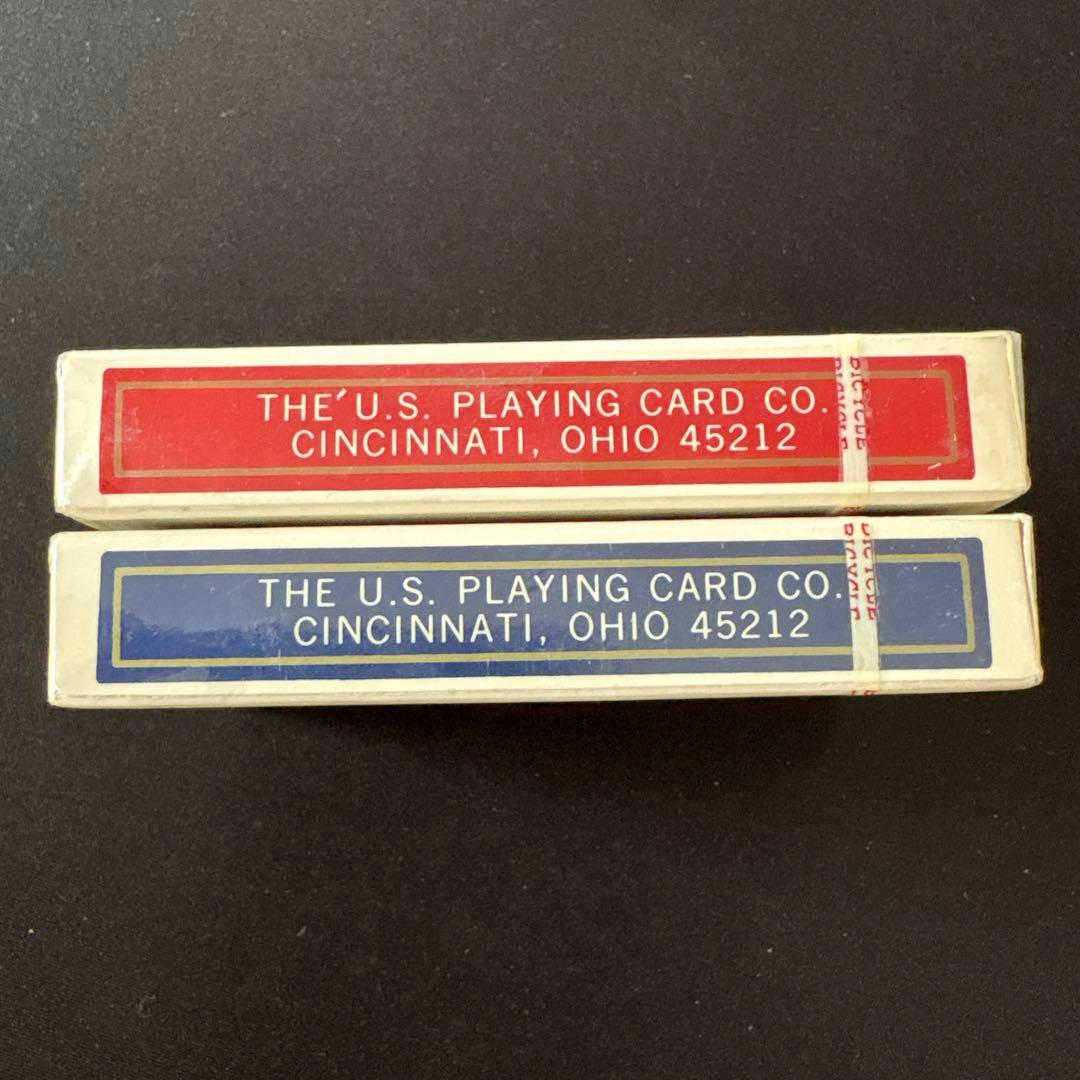 新品未開封 Bicycle New Fan Back 2個セット ニューファン