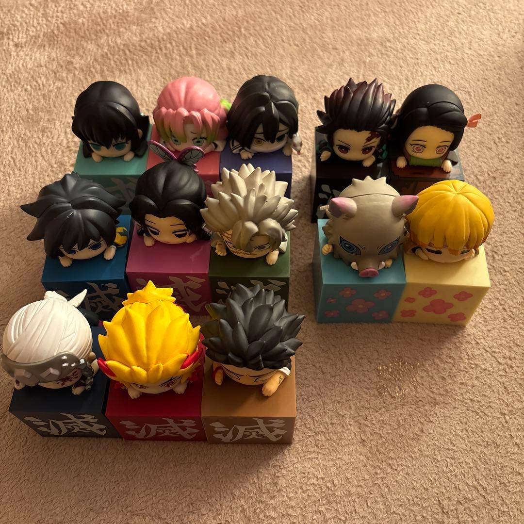 鬼滅の刃 ひっかけフィギュア 柱 9体　かまぼこ隊4体　13体まとめ売り