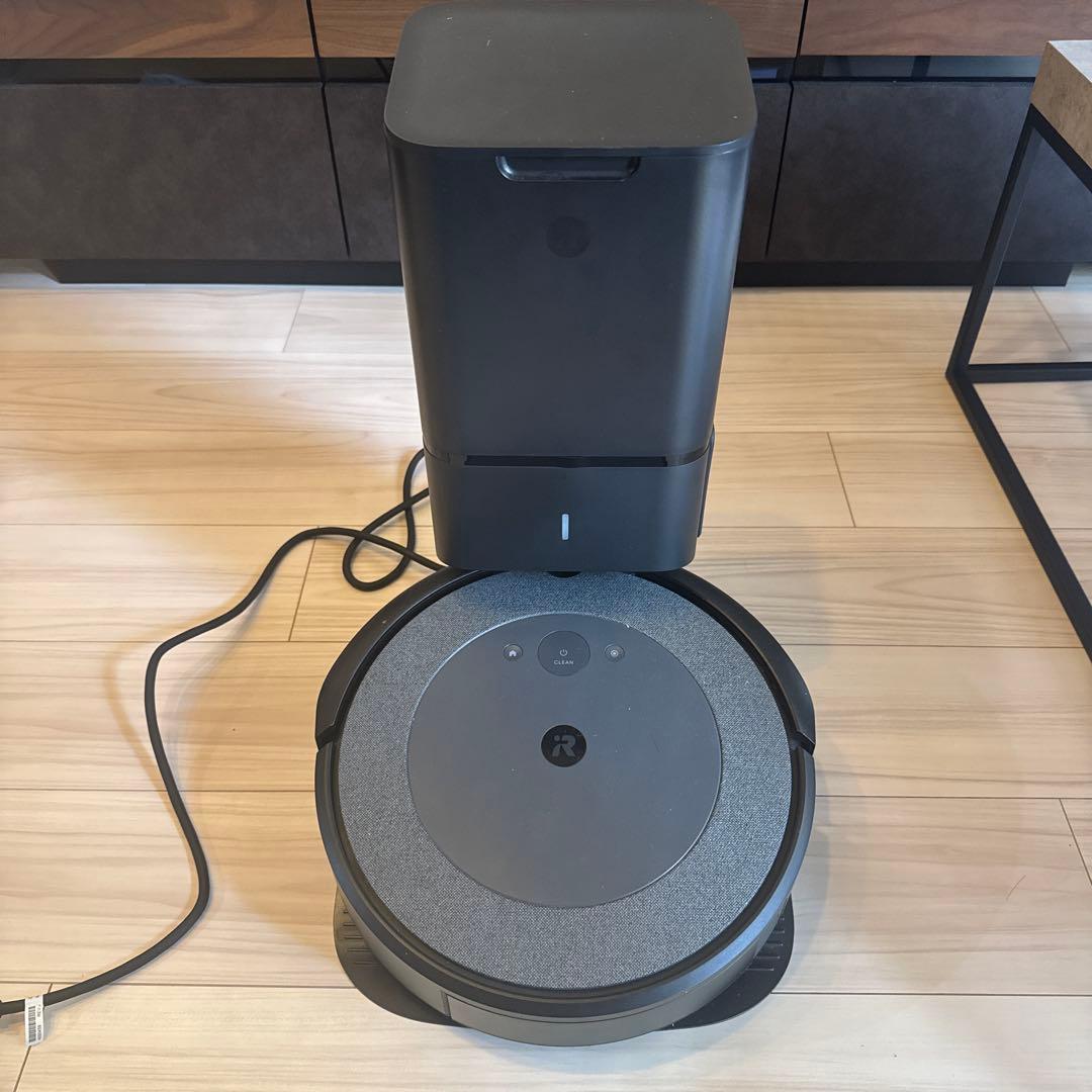 ロボット掃除機本体 ブラック 充電ドック付き