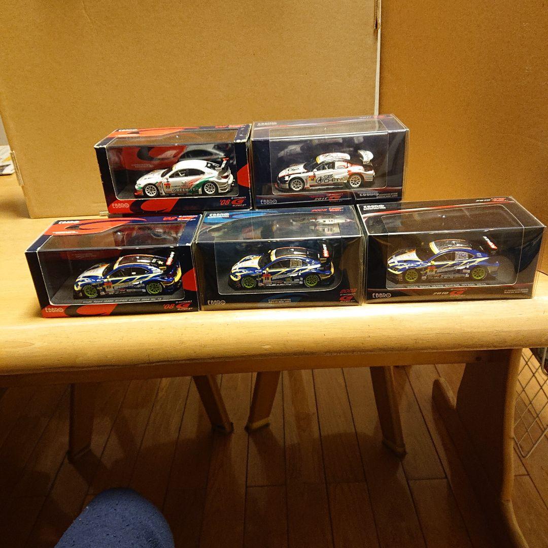 エブロ 1/43 GT300 IS350 6台セット ウェッズスポーツ等