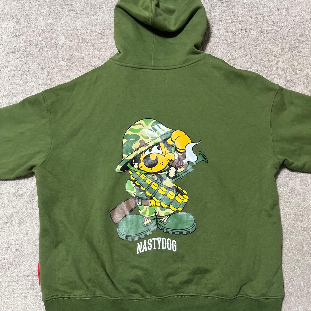 NASTY NASTYDOG フード付きパーカー