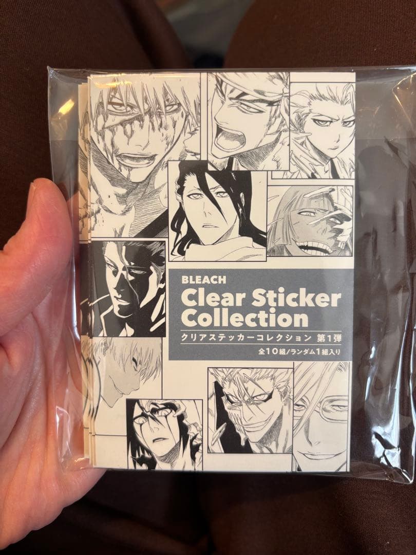 BLEACH クリアステッカーコレクション 10組