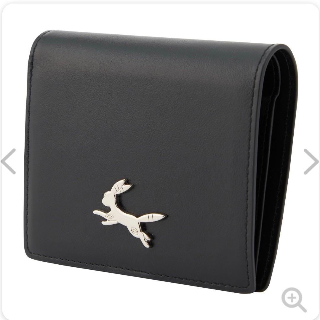 【期間限定値下げ中】ポケモンセンター 限定 ブラッキー 本革 二つ折り 財布