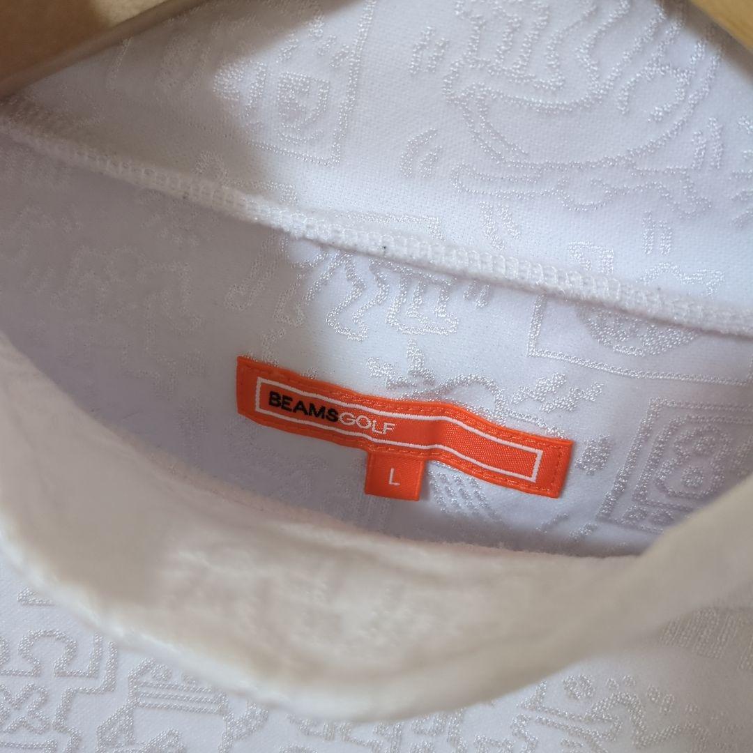 ★新品★BEAMS GOLF×Keith Haring　総柄　モックネック　L