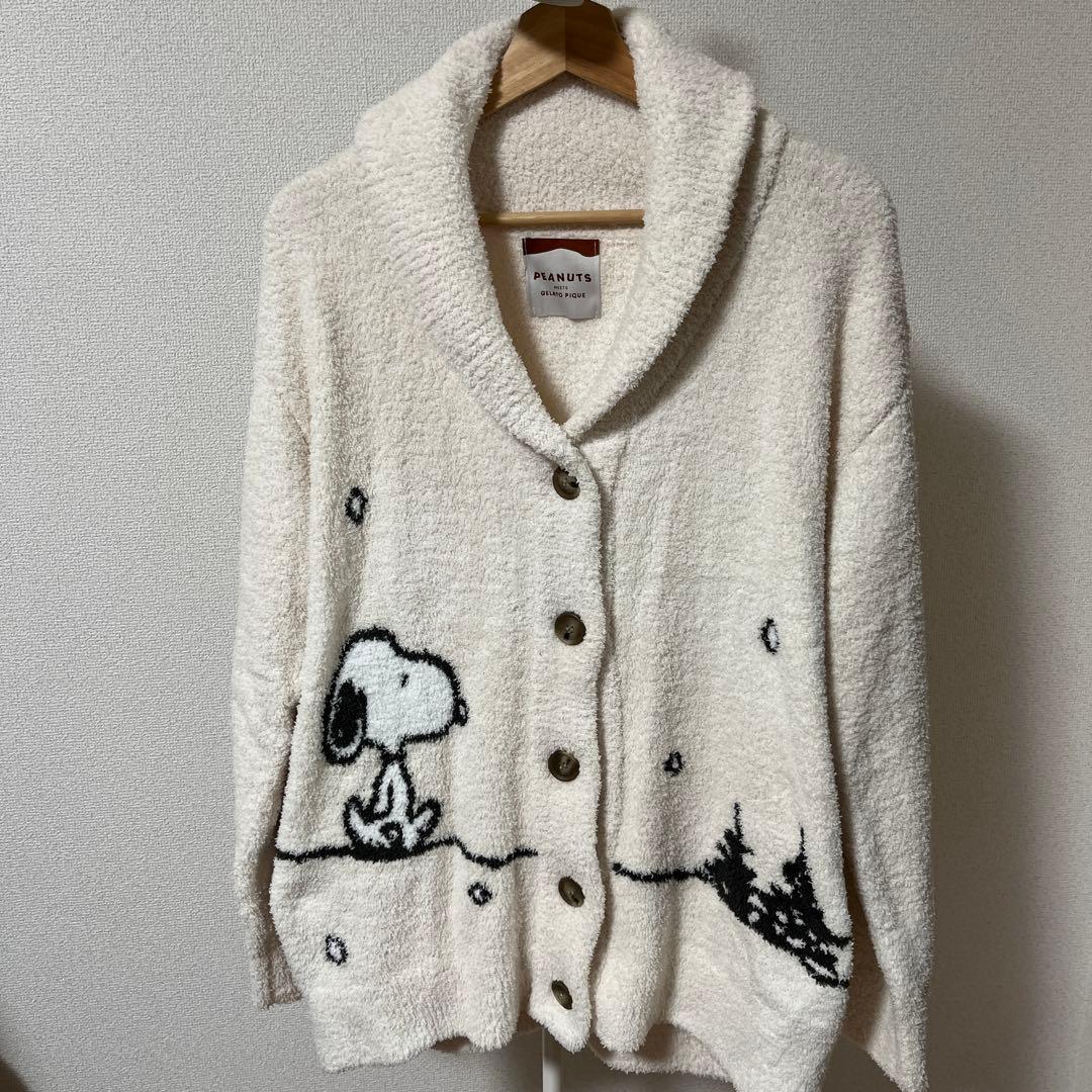 新品上下セット　GELATO PIQUE スヌーピー カーディガン パ