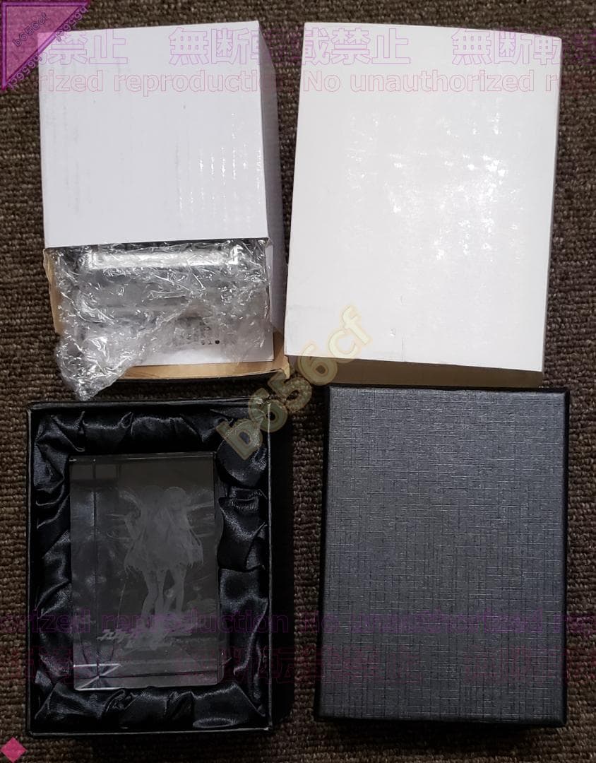 ◎雑貨 未使用 3Dクリスタル フェアリーフェンサーエフRC ティアラ＋アリン②