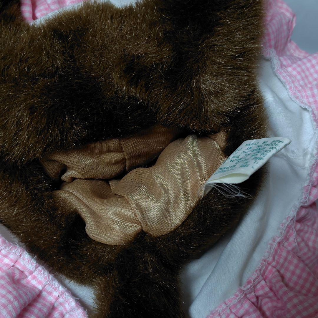 レア！HOSUNG★ドレスを着たさるのぬいぐるみ【ヴィンテージ】【1994年】