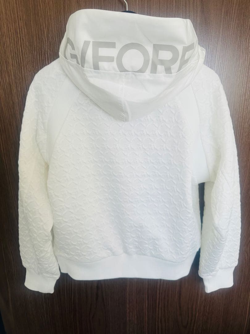 新品未使用新作G/FOREジーフォアレディースジャガードパーカーsizeS