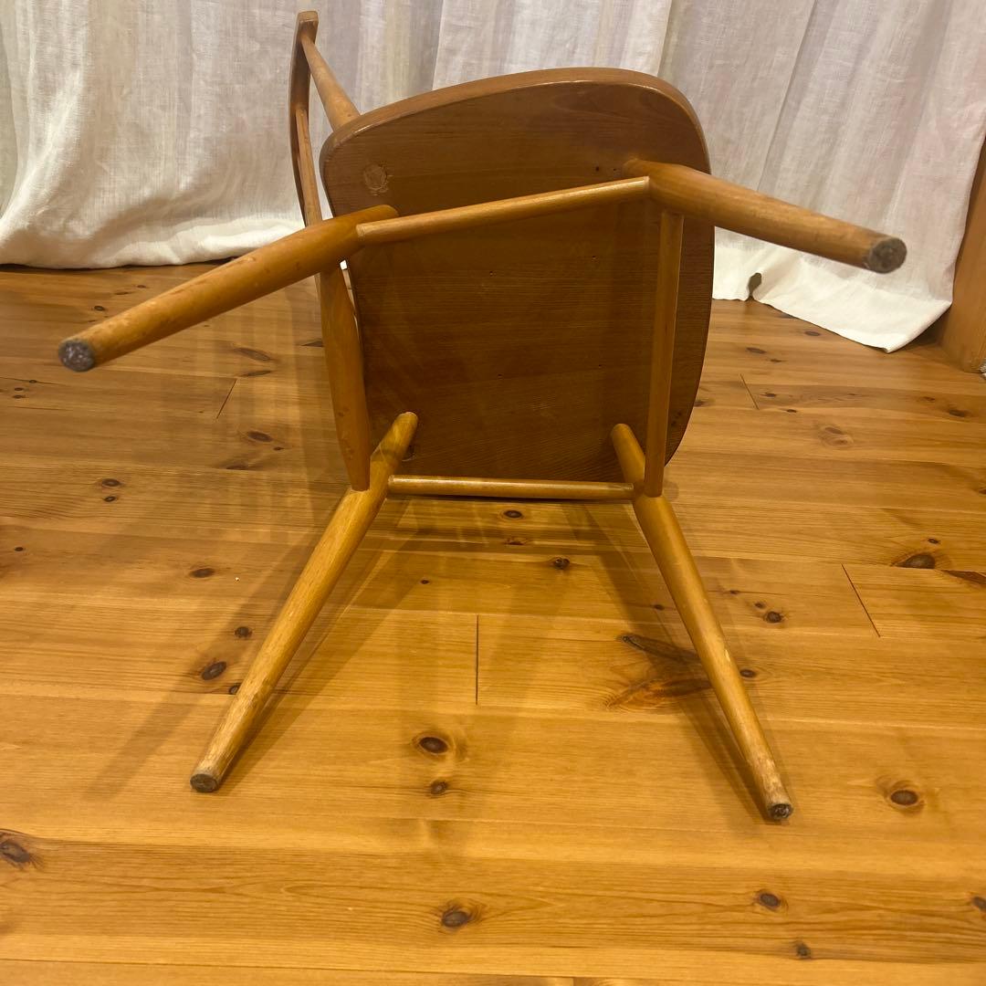 わたるERCOLスティックバックチェア ハイバック アンティークチェア1脚