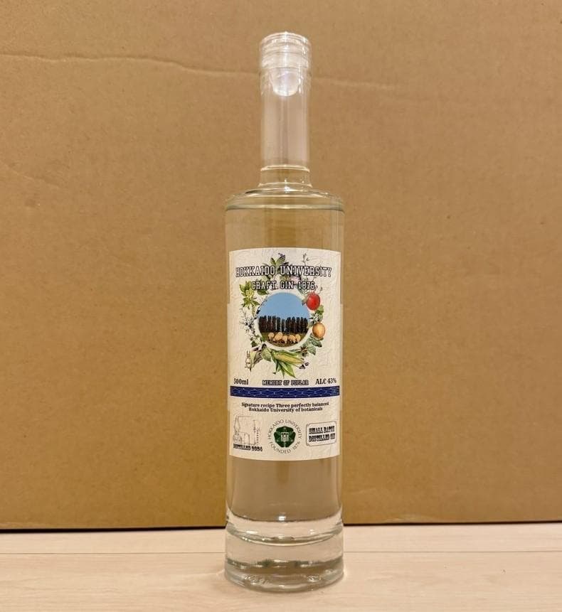 北海道大学クラフトジン　1876　メモリー・オブ・ポプラ　500ml　43%