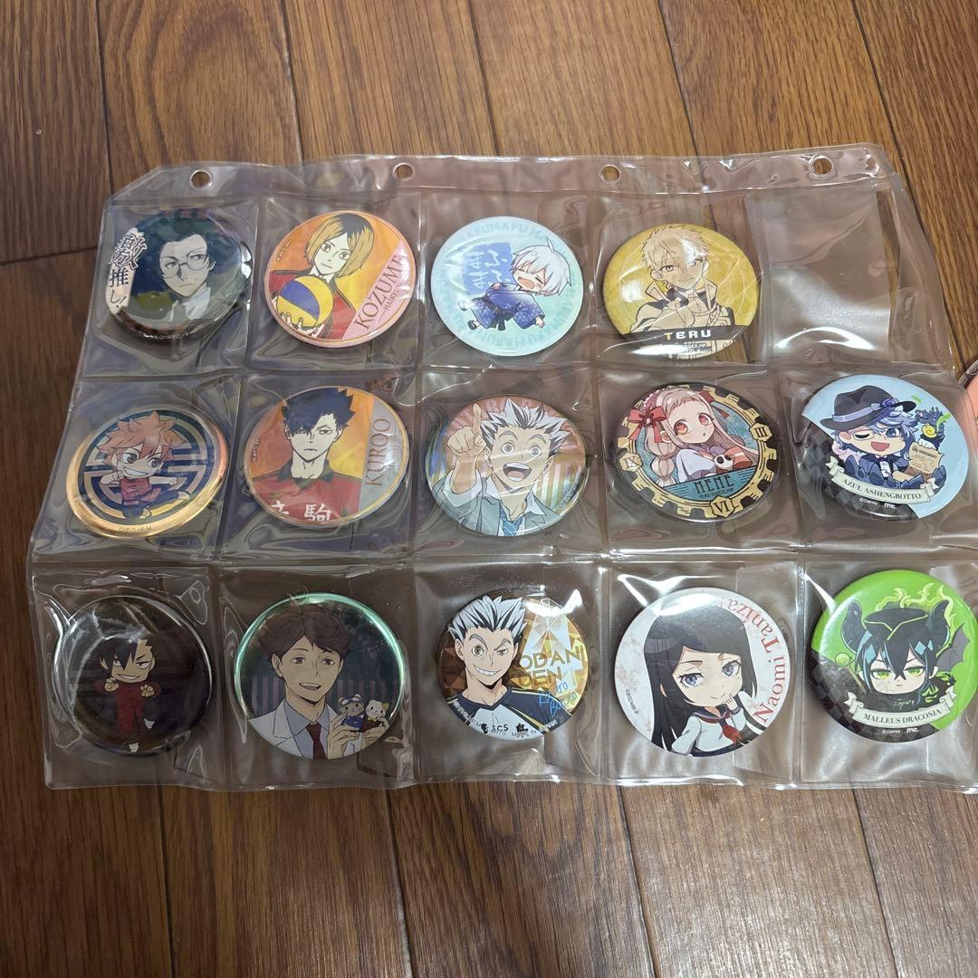 缶バッジ　バラ売り　ハイキュー　ツイステ　文スト　花子くん　まふまふ