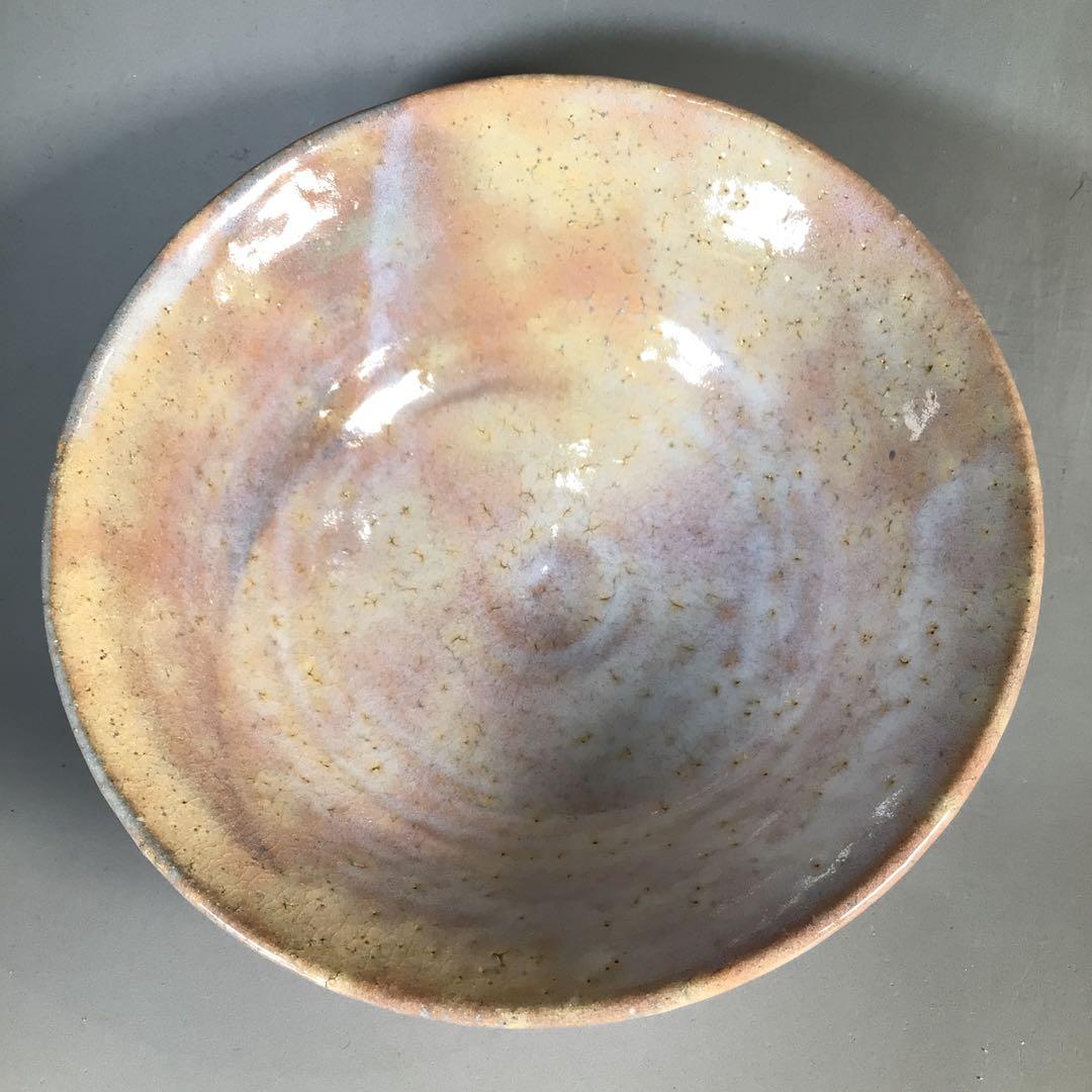 Ｎ５６５　茶碗　『萩焼』『林紅陽造』『大徳寺　柳生紹尚　箱書』　共箱　茶道具