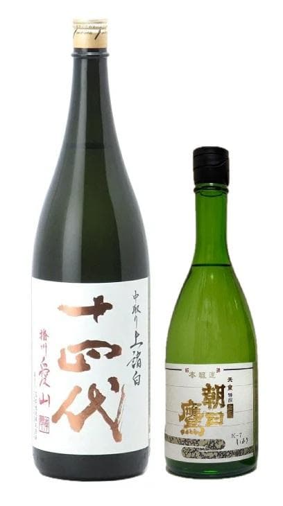 最新詰め2本セット！十四代 中取り 上諸白 播州愛山＋朝日鷹 特撰 生酒