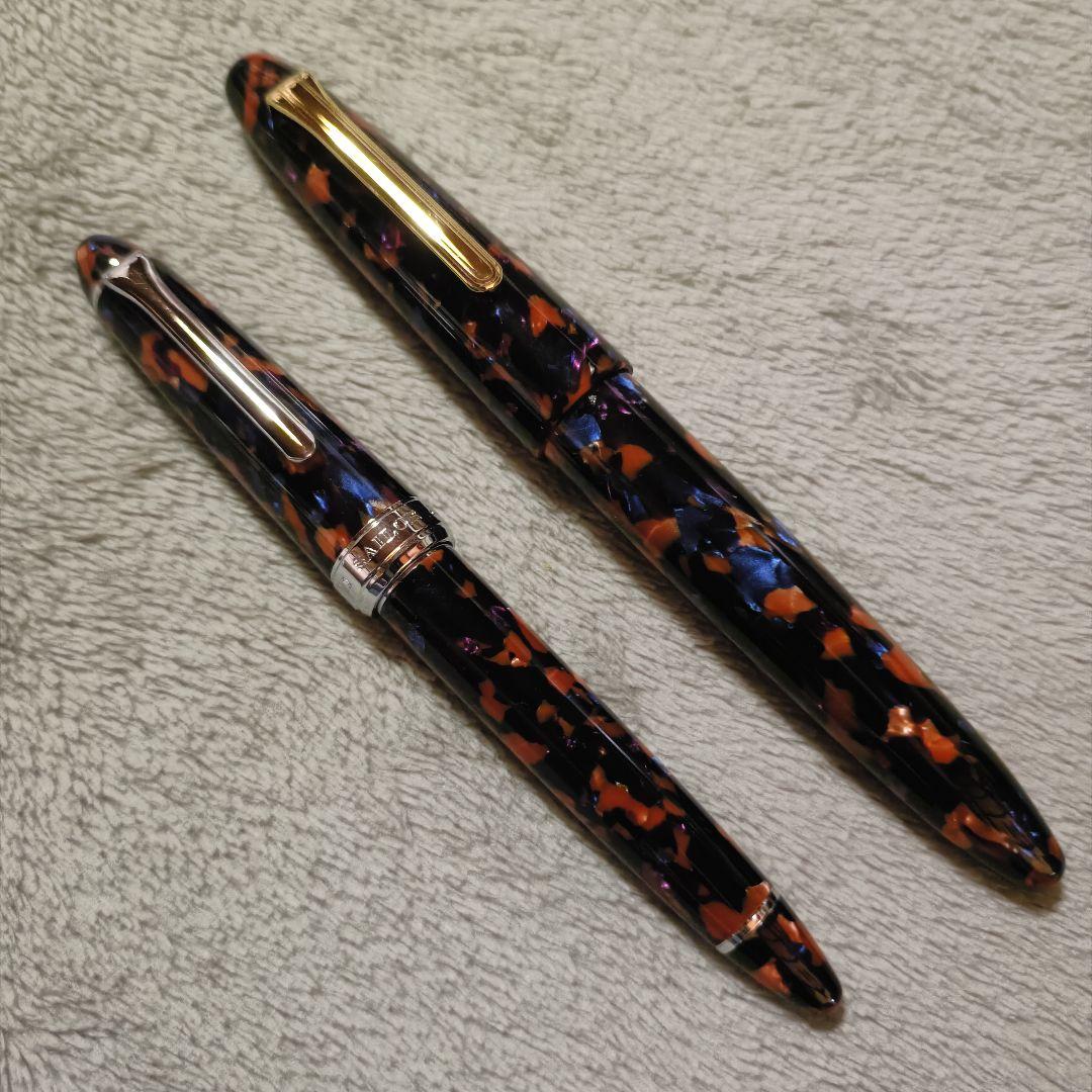 【超貴重】セーラー万年筆 プロフィット21KOPモザイク・プロフィットモザイク