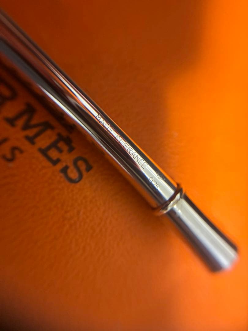 美品　エルメス　925 シャーペン　シルバー　HERMES 筆記用具