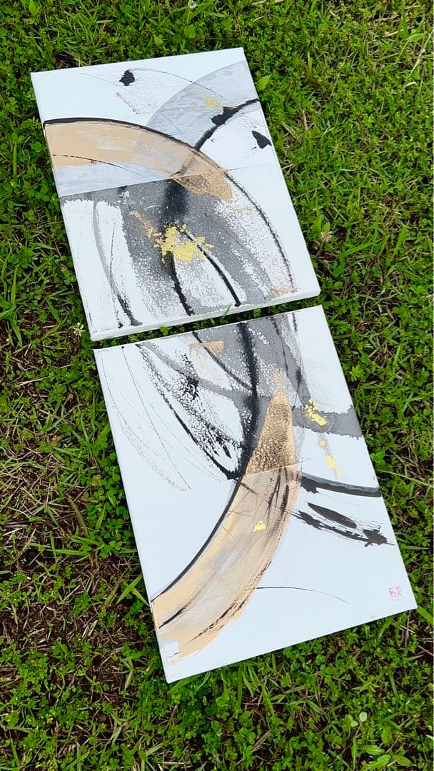 絵画　水墨画　インテリア　和風　アート　原画　墨　ホテル　旅館　ギフト　モダン