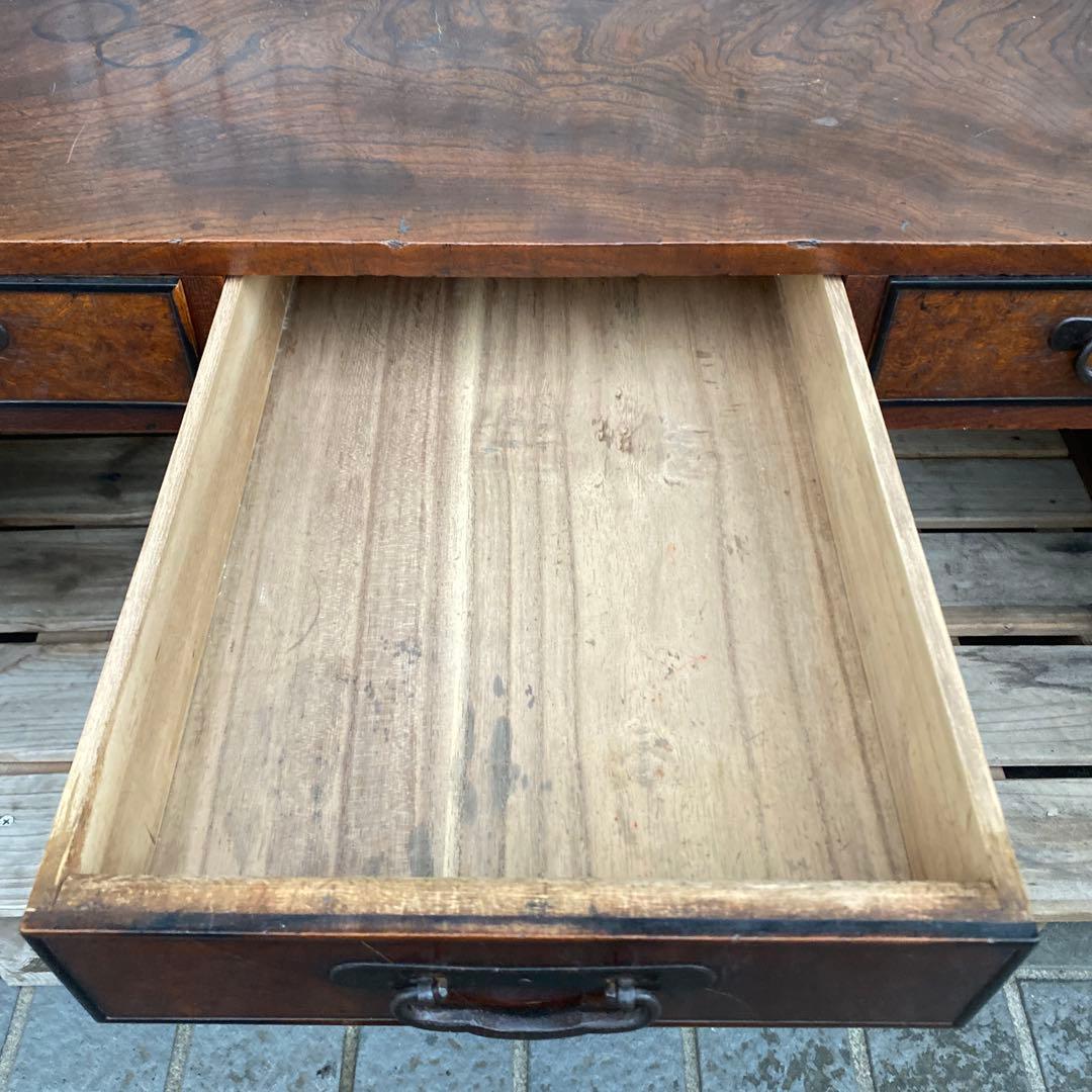 時代物 昭和レトロ 文机 ローテーブル 骨董品 インテリア 古道具 店舗什器