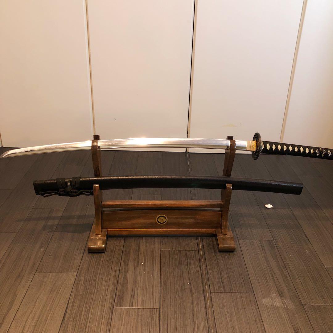 高級模造刀　研波刃　合金　居合刀　本格