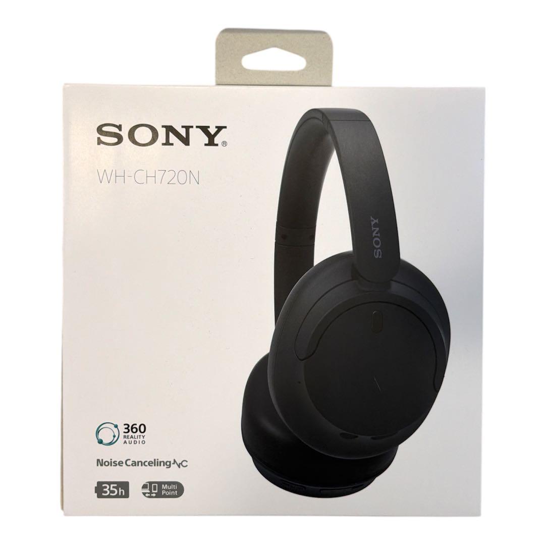 SONY WH-CH720N ワイヤレスヘッドホン ブラック