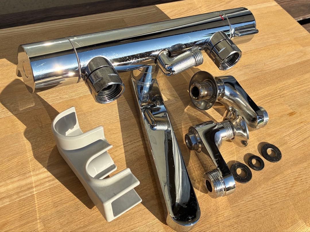 ☆TOTO 浴室水栓 壁付サーモスタット混合水栓 ☆