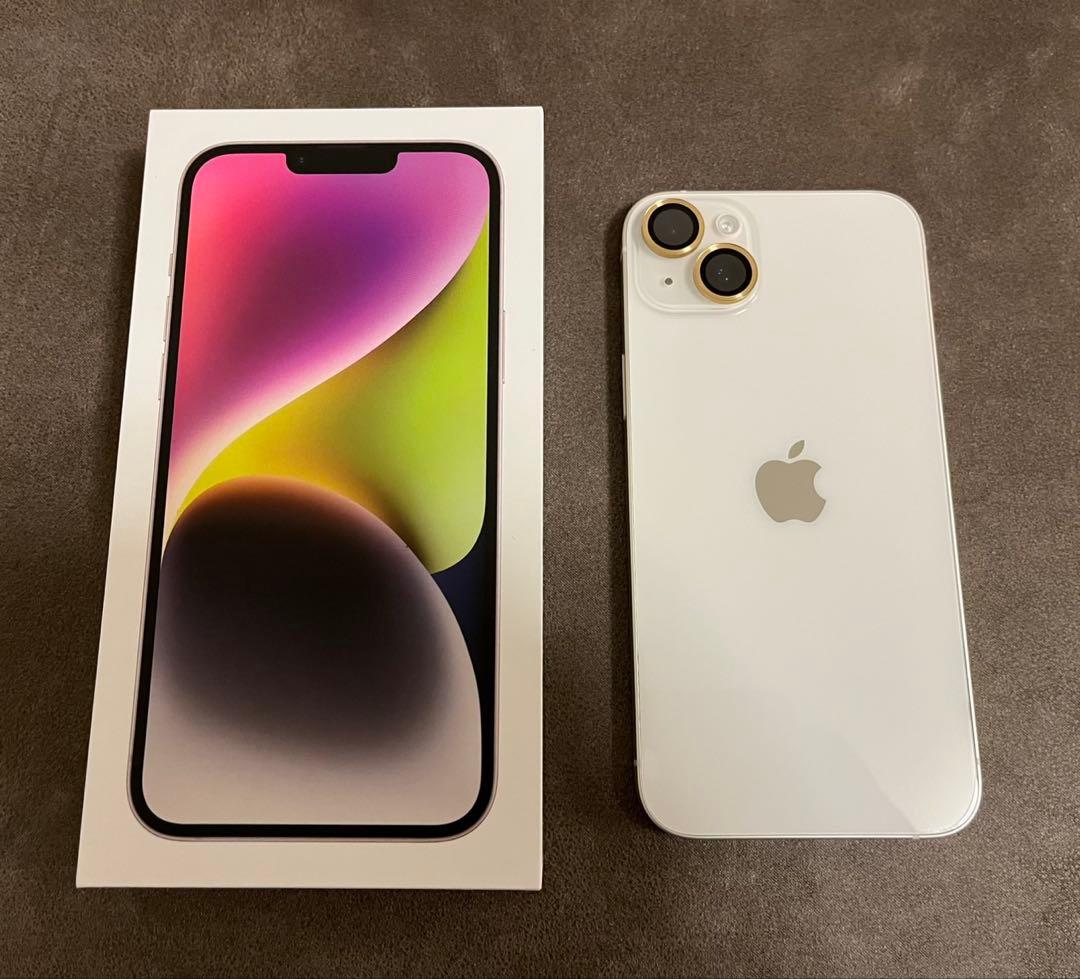 ❤︎美品❤︎Apple iPhone 14 Plus 128GB スターライト