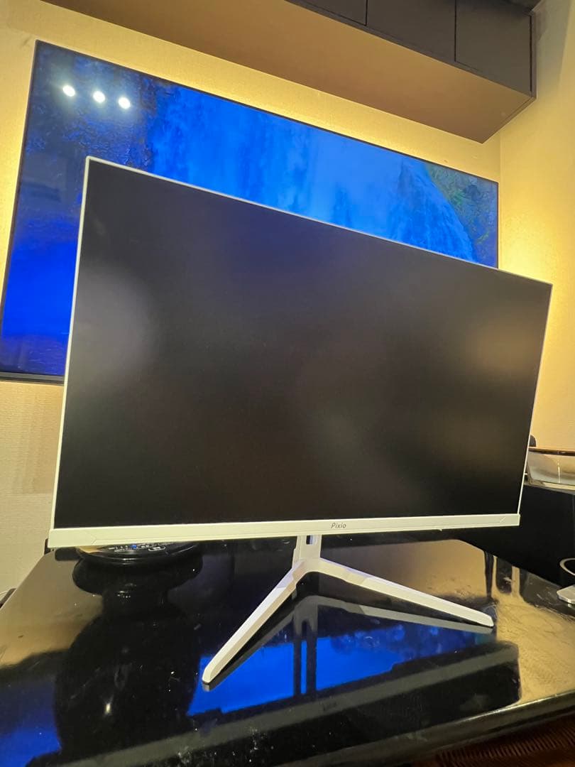 【美品】Pixio PX278 Wave white ホワイト　27インチ 白