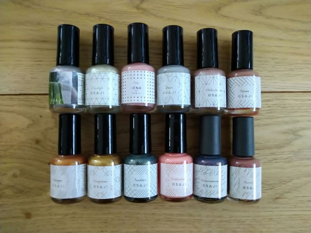 12本セット　osaji　オサジ　アップリフトネイルカラー　マニキュア