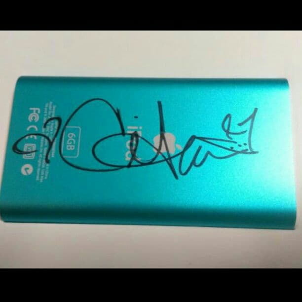 CIARA シアラ 直筆サイン iPod dancer ダンス ダンサー R&B