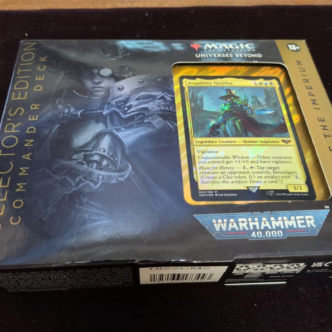 MTG ウォーハンマー40000 Collector's Edition 4種