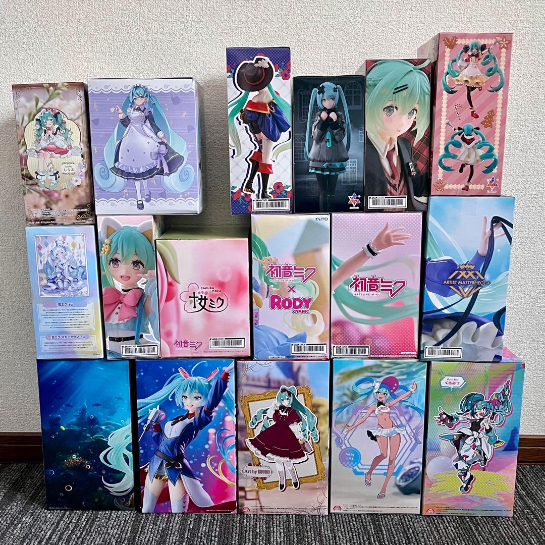 【17点まとめ売り】初音ミク フィギュア