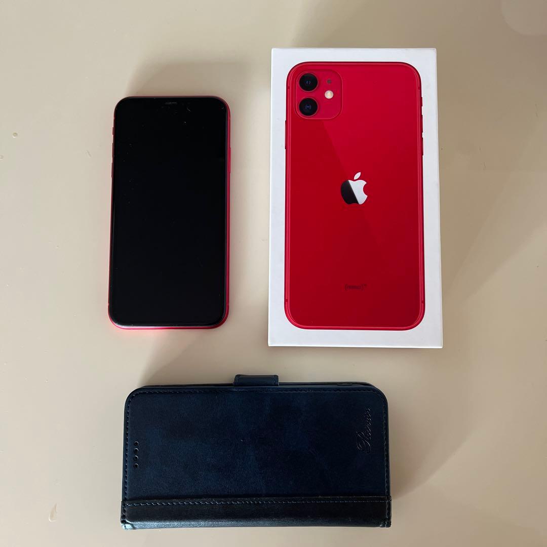 iPhone11 256GB プロダクトレッド MWM92J