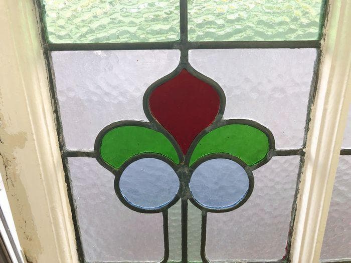 【最終値下げ】アンティーク 家具 ステンドグラス 1910年頃 英国 102A