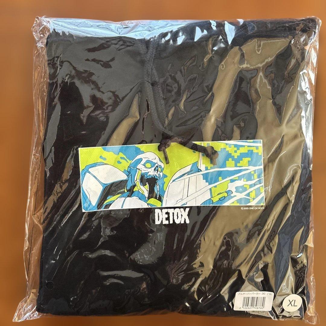 新品ワンオクロック　パーカー XL 2025 DETOX ONE OK ROCK