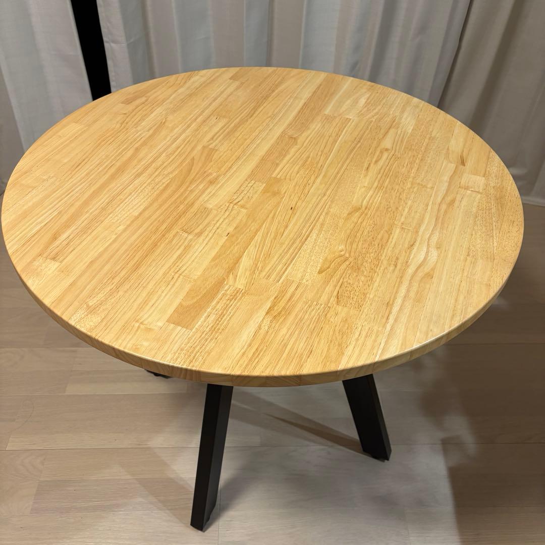 タイムセール　KANADEMONO 円形カフェテーブル　天板のみ　直径80cm