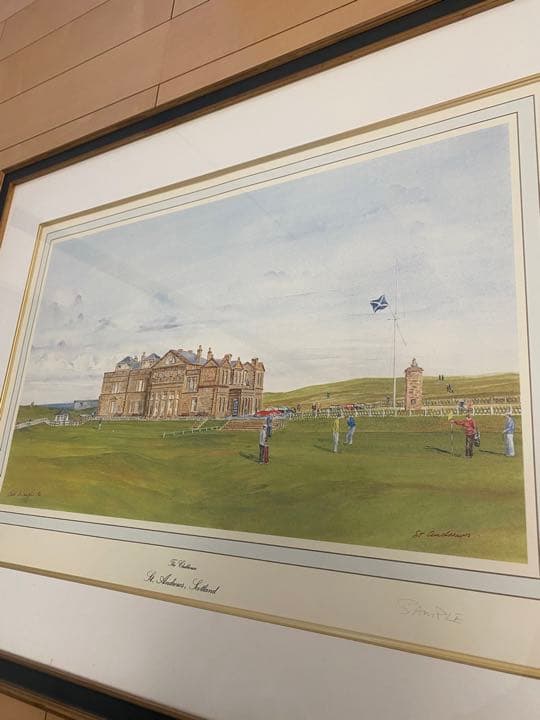 ビルウォー　ゴルフ　風景画