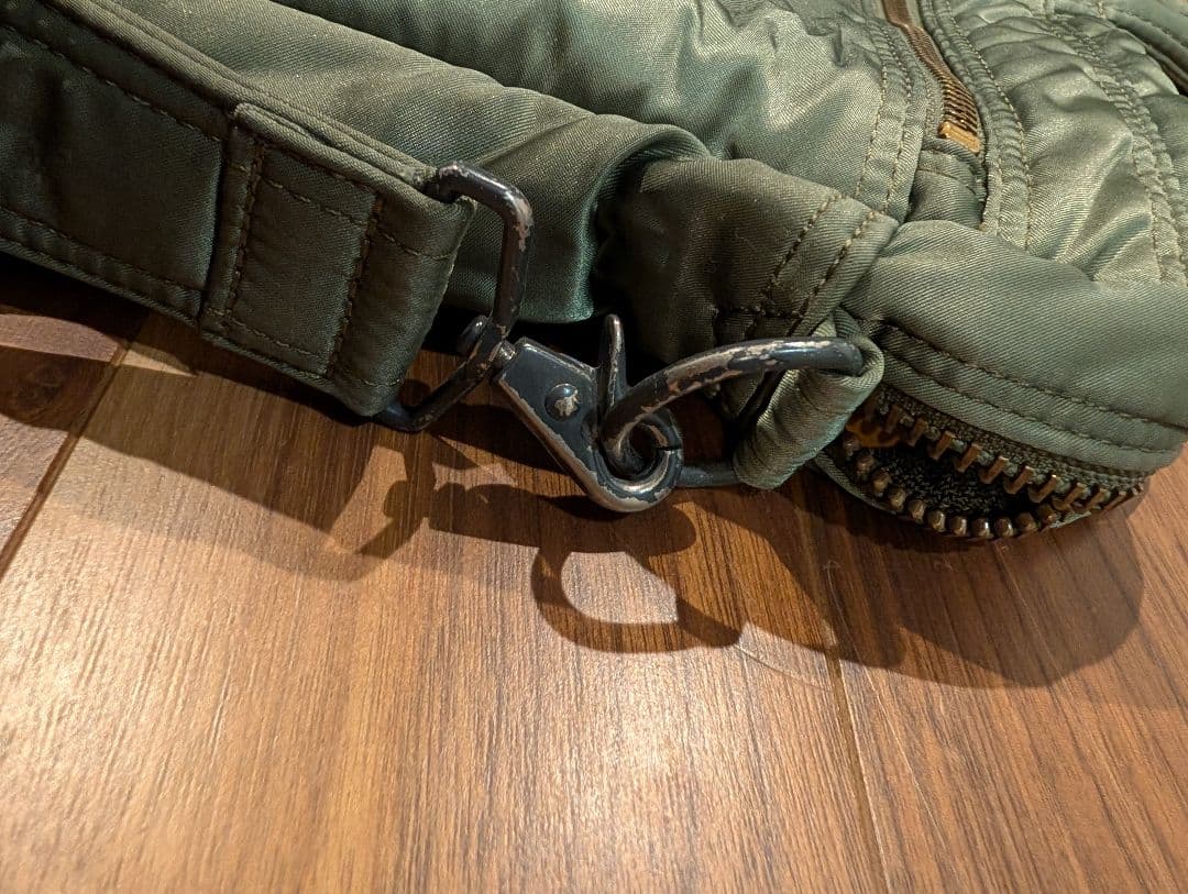 PORTER タンカー 2way ブリーフケース セージグリーン