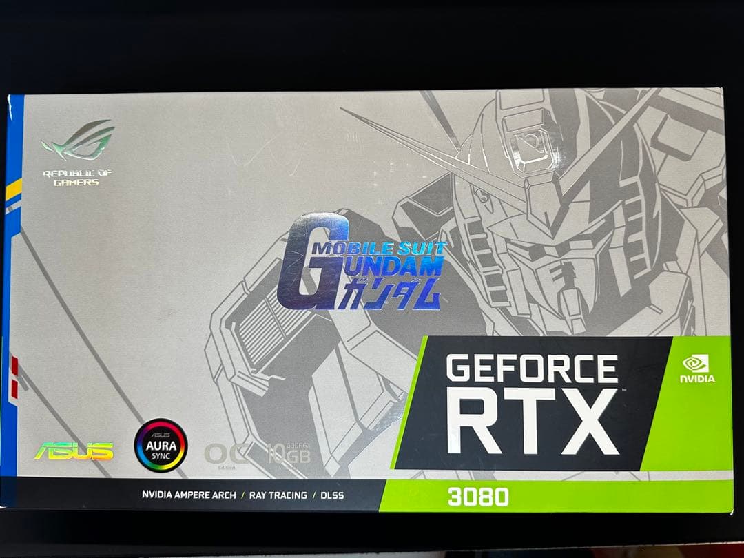 グラフィックボード・グラボ・ビデオカード ASUS ROG STRIX RTX3080 GUNDAM EDITION