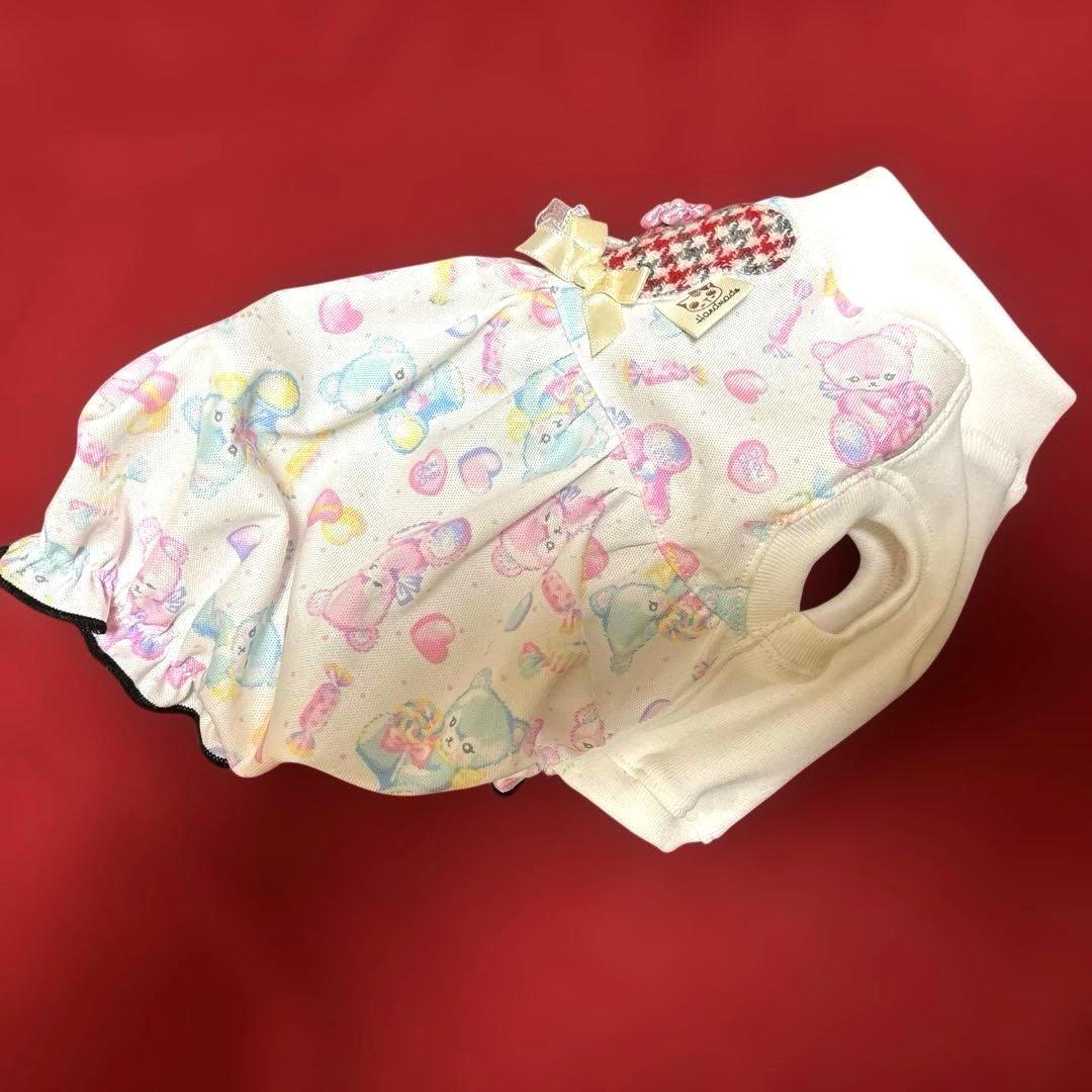 ハンドメイド犬服　ワンピース　SS 新作3点セット セール　女の子用