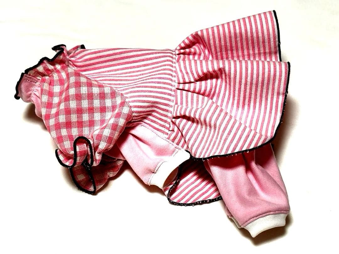 ハンドメイド犬服　ワンピース　SS 新作3点セット セール　女の子用