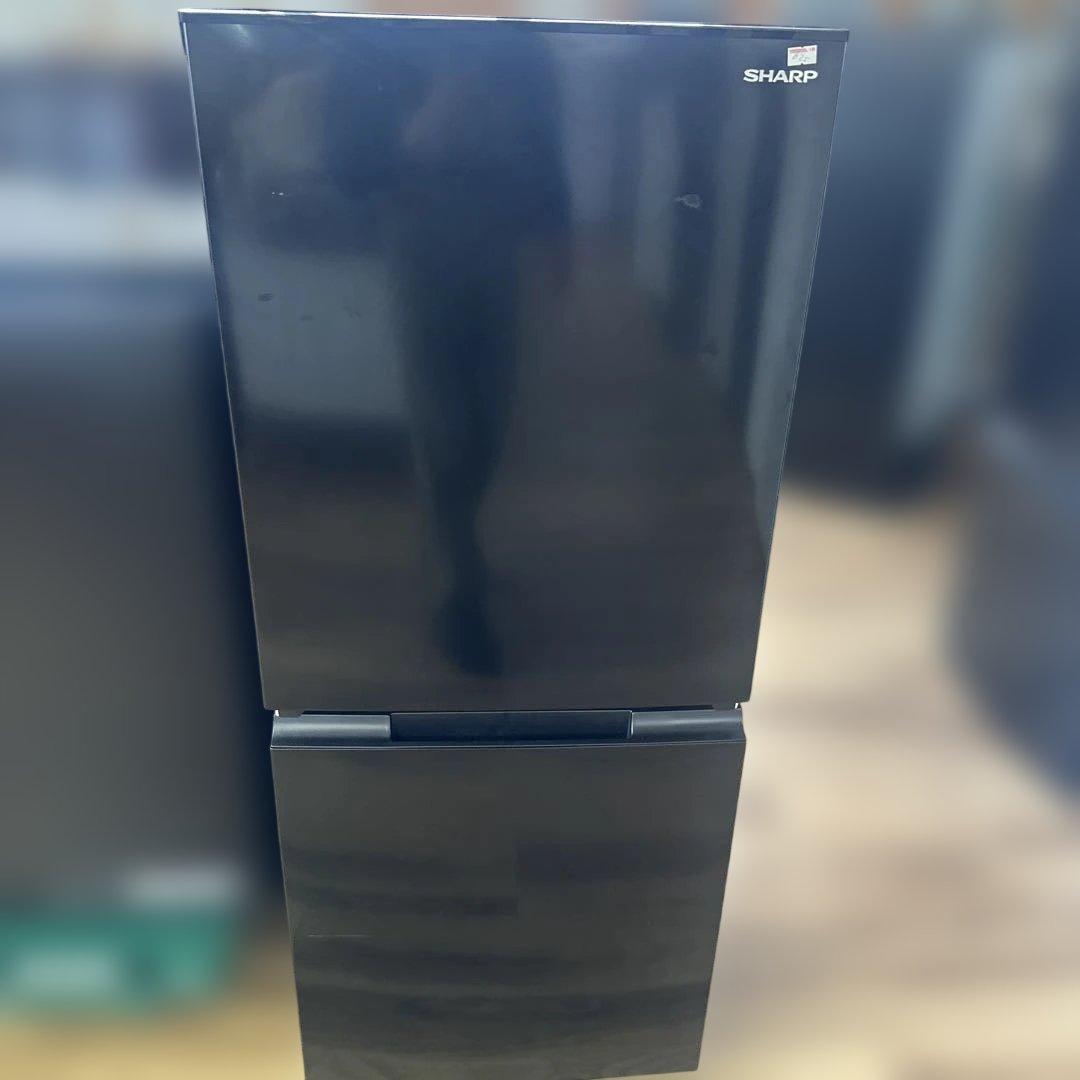 自社配送設置無料高年式シャープ冷蔵庫　ハイセンス洗濯機ブラックセット　一人暮らし