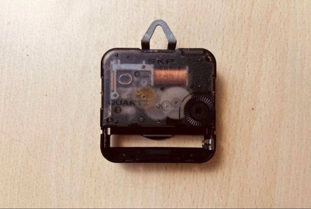 英国 ブランド IN HOUSE 壁掛け時計 40cm ナチュラルウッド ガラス