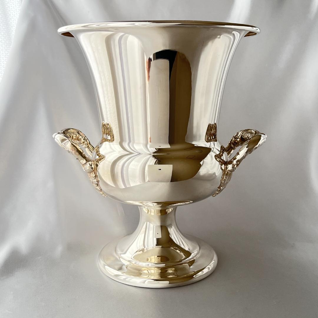 【Galleon】 ワインクーラー / シャンパンホルダー【シルバープレート】