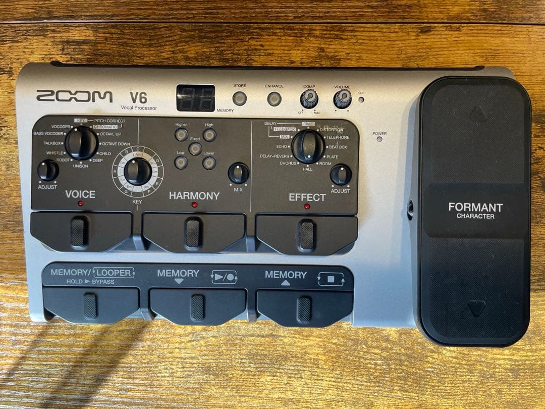 ZOOM V6-SP ボーカルエフェクター ハードケース付き