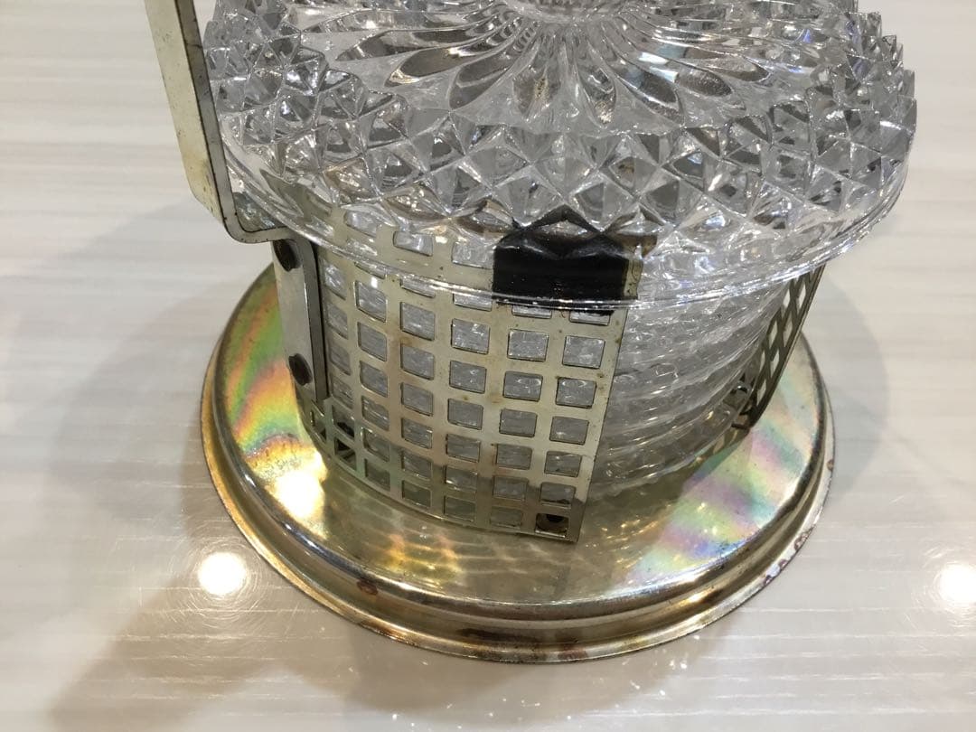 Hofbauer鉛クリスタルコースター6枚セット【ドイツ製アンティーク】美品